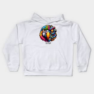 You didn't know Parrot is a Robot Kids Hoodie